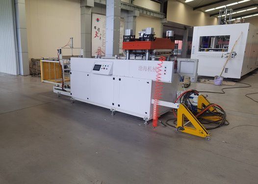 1500mm Eps Blaarblad die tot Machine maken Één Keer Gebruik Plastic Theedekking Tray Food Fruit
