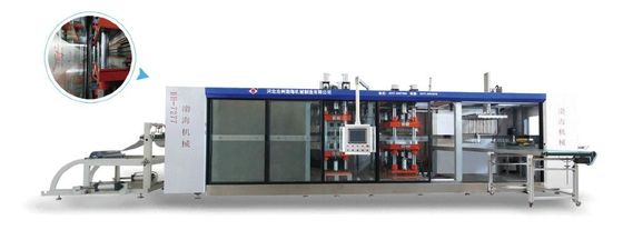 Doos 850mm van het huisdierenfruit Blaar die Machine volledig Automatische Negatieve Druk vormen